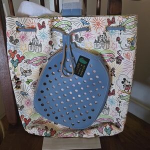 Dooney & Bourke Light Blue Pickleball Bag.  Big for all your Pickleball Gear.
